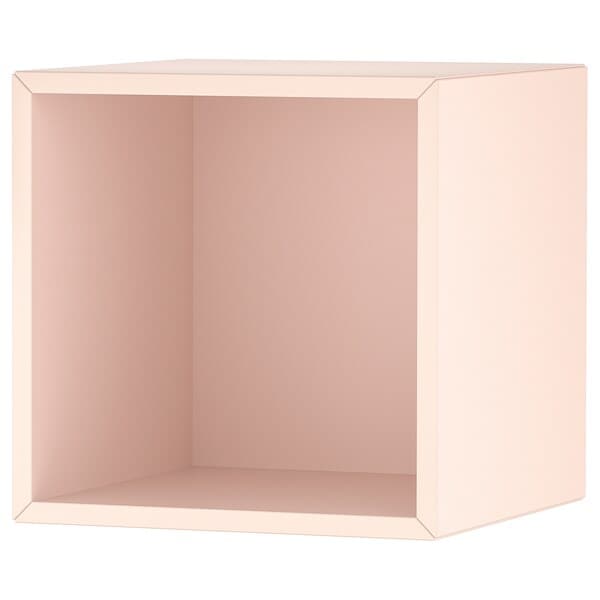 EKET - Wall-mounted shelving unit, pale pink
