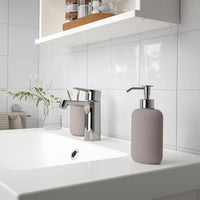 EKOLN - Soap dispenser, beige - best price from Maltashopper.com 60493004