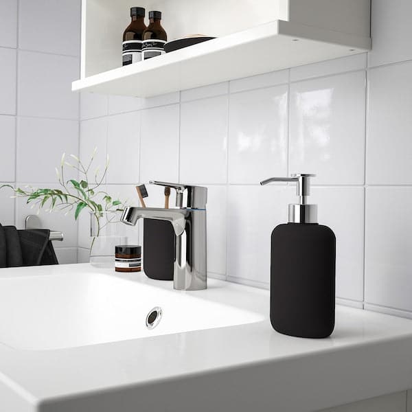 EKOLN - Soap dispenser, dark grey - best price from Maltashopper.com 40441619