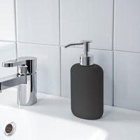 EKOLN - Soap dispenser, dark grey - best price from Maltashopper.com 40441619