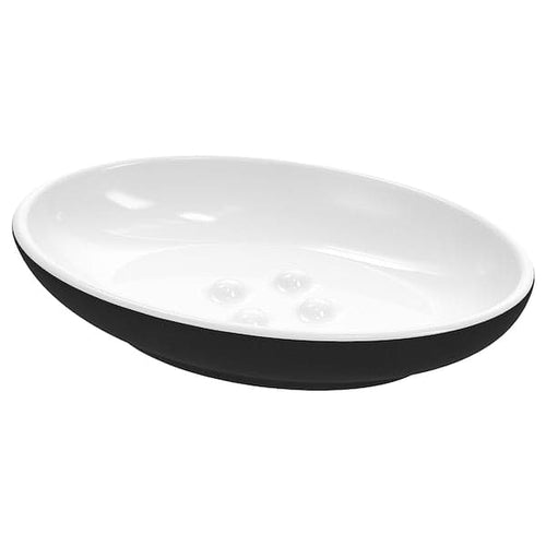 EKOLN - Soap dish, dark grey