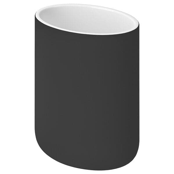Ikea EKOLN - Toothbrush holder, dark grey