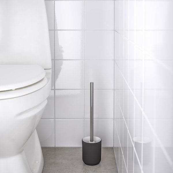 EKOLN - Toilet brush, dark grey
