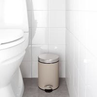 EKOLN - Waste bin, beige, 3 l - best price from Maltashopper.com 70493013