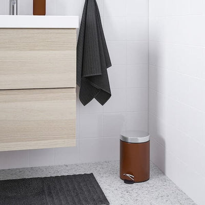 EKOLN - Garbage bucket, brown, 3 l - best price from Maltashopper.com 80542310