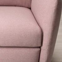 EKOLSUND - Recliner armchair, Gunnared light brown-pink , - best price from Maltashopper.com 59297184