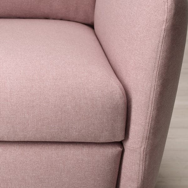 EKOLSUND - Recliner armchair, Gunnared light brown-pink , - best price from Maltashopper.com 59297184
