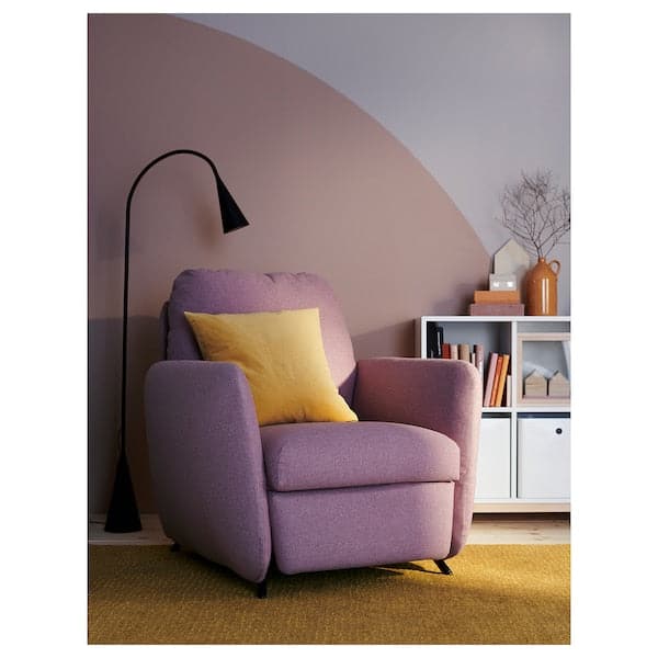 EKOLSUND - Recliner armchair, Gunnared light brown-pink , - best price from Maltashopper.com 59297184