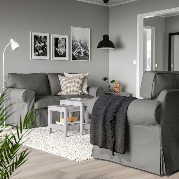 Ikea EKTORP - 2-seater sofa, Hakebo dark grey ,