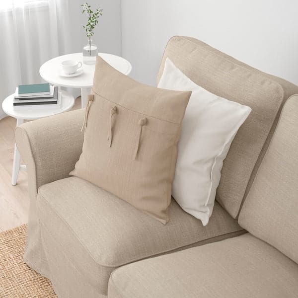 EKTORP - 2-seater sofa, Hillared beige , - best price from Maltashopper.com 89430520