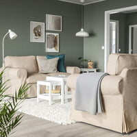 EKTORP - 2-seater sofa, Kilanda light beige , - best price from Maltashopper.com 49509025