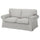 EKTORP 2-seat sofa, Tallmyra white/black, 179x88x88 cm