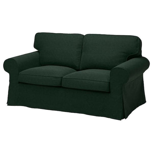 EKTORP - 2-seater sofa, Tallmyra dark green ,