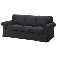 EKTORP - 3-seater sofa, Hillared anthracite , - best price from Maltashopper.com 79430530