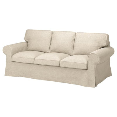 EKTORP - 3-seater sofa, Kilanda light beige , - best price from Maltashopper.com 69509010
