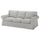 EKTORP 3-seat sofa, Tallmyra white/black, 218x88x88 cm