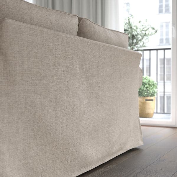 Ikea EKTORP - 4 seater corner sofa, Kilanda light beige ,