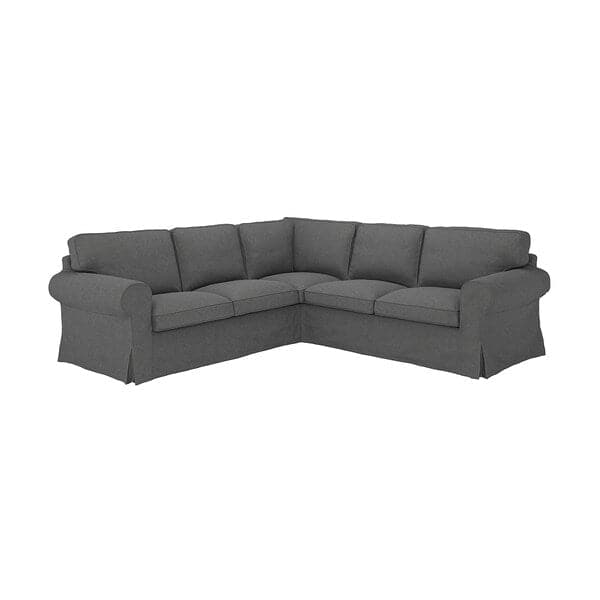 Ikea EKTORP - 4 seater corner sofa, Tallmyra smoke grey ,