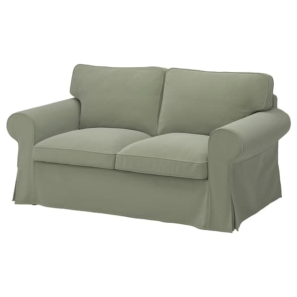 EKTORP - 2-seater sofa cover, Hakebo grey-green , - best price from Maltashopper.com 10565277