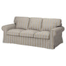 EKTORP cover for 3-seat sofa, Karlshov beige/multicolour