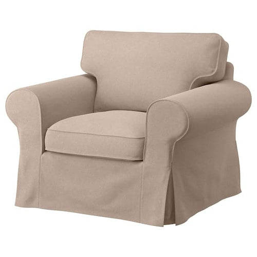 EKTORP - Armchair cover, Tallmyra beige ,