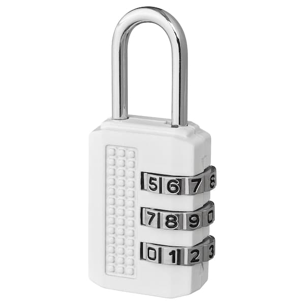 ELLOVEN - Padlock, white