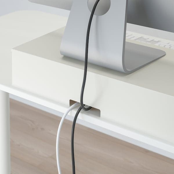 Ikea ELLOVEN - Monitor stand with drawer, white