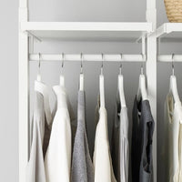 ELVARLI - Clothes rail, white, 40 cm - best price from Maltashopper.com 40296212