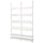 ELVARLI open storage combination, white, 175x51x222-350 cm
