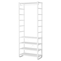 ELVARLI wardrobe combination, white, 84x40x216 cm