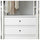 ELVARLI wardrobe combination, white, 175x51x222-350 cm