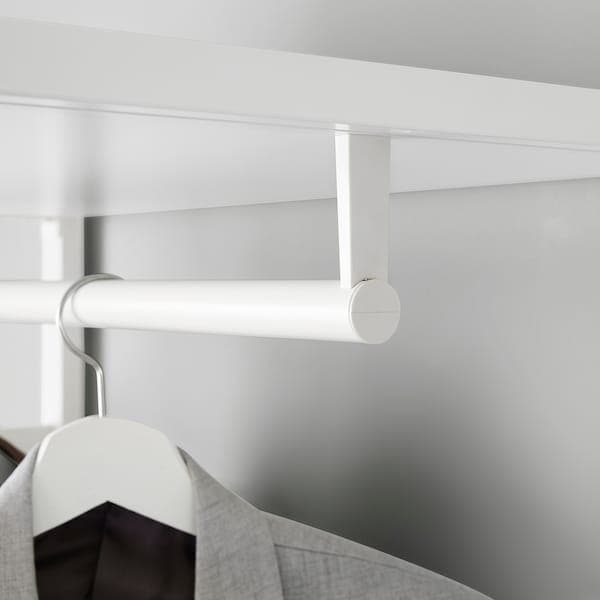 Ikea ELVARLI - Wardrobe combination, white, 165x55x216 cm
