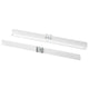 ELVARLI bracket for post, white, 4.6 cm, 2 pack