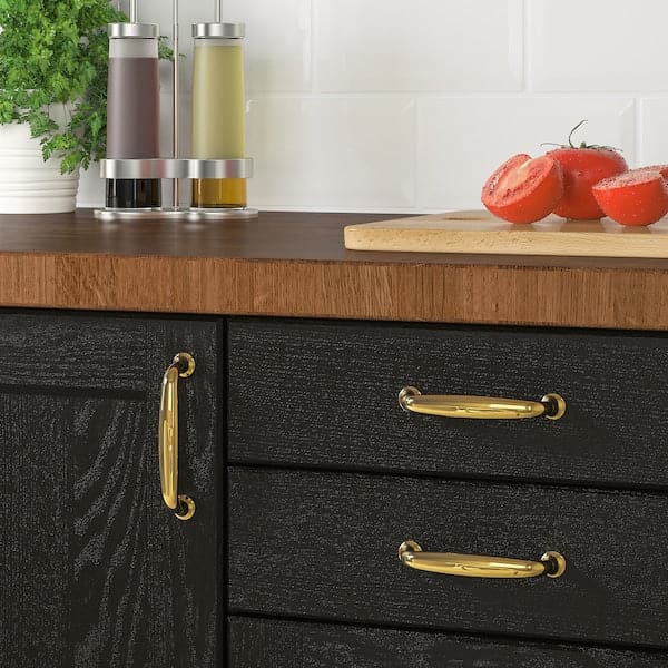 Transform kitchen cabinets with brass handles — Ottone Hardware