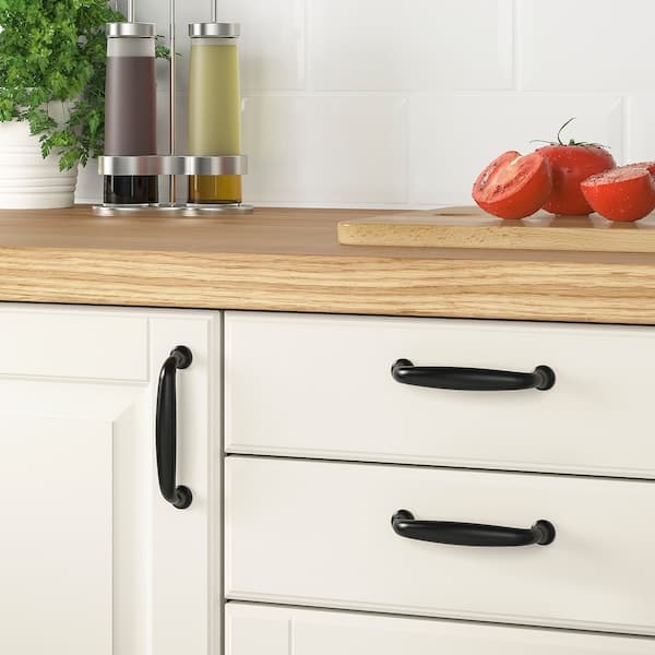 ENERYDA - Handle, black, 112 mm - best price from Maltashopper.com 70347516