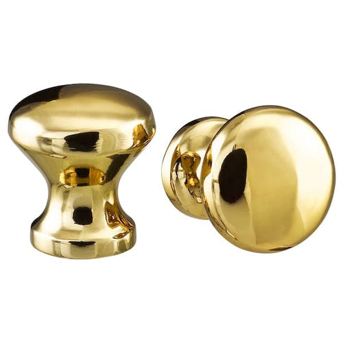 ENERYDA - Knob, brass-colour, 20 mm