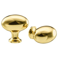 ENERYDA - Knob, brass-colour, 35 mm - best price from Maltashopper.com 60347507