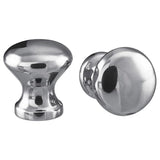 ENERYDA knob, chrome-plated, 20 mm, 2 pack