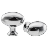 ENERYDA knob, chrome-plated, 35 mm, 2 pack
