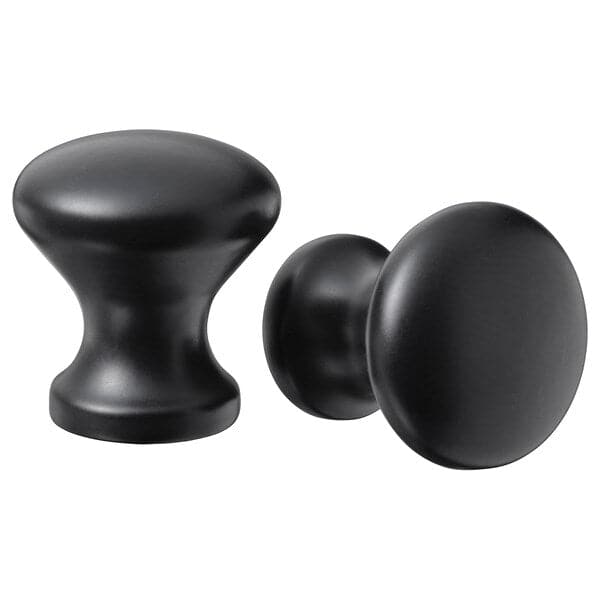 Ikea ENERYDA - Knob, black, 20 mm