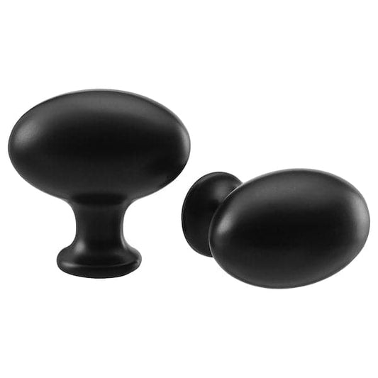 Ikea ENERYDA - Knob, black, 35 mm