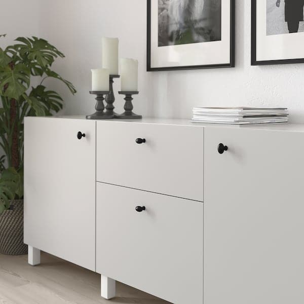 ENERYDA - Knob, black, 35 mm - best price from Maltashopper.com 00347505