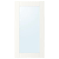 ENHET - Mirror door, white frame, 40x75 cm - best price from Maltashopper.com 10457739