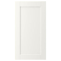 ENHET - Door, white frame, 40x75 cm - best price from Maltashopper.com 00457725