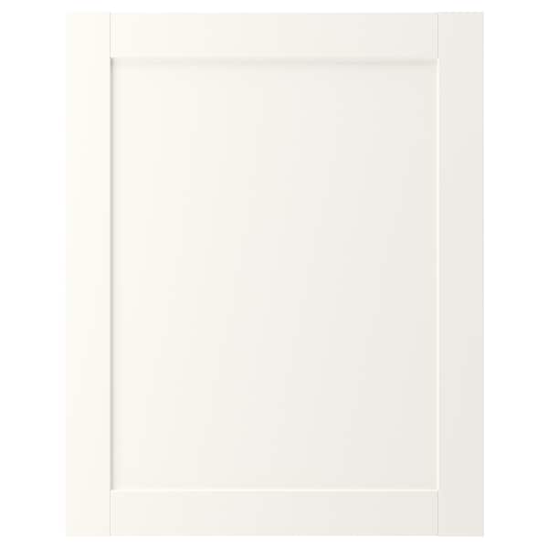 ENHET - Door, white frame, 60x75 cm - best price from Maltashopper.com 60457727