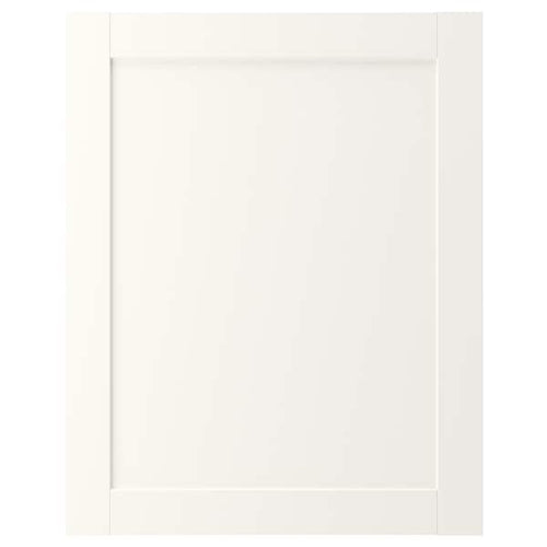 ENHET - Door, white frame, 60x75 cm