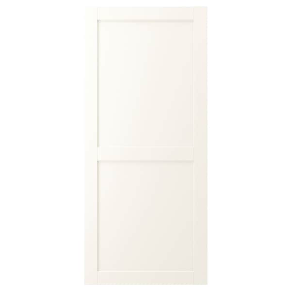 ENHET - Door, white frame, 60x135 cm - best price from Maltashopper.com 10516041