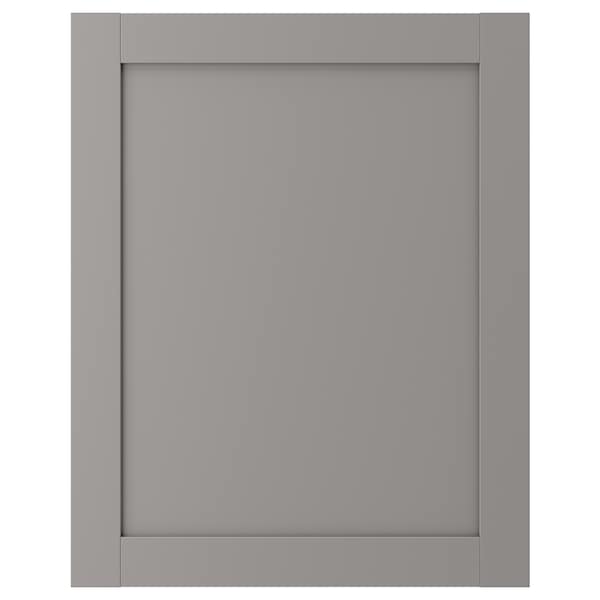 ENHET - Door, grey frame, 60x75 cm - best price from Maltashopper.com 80457670