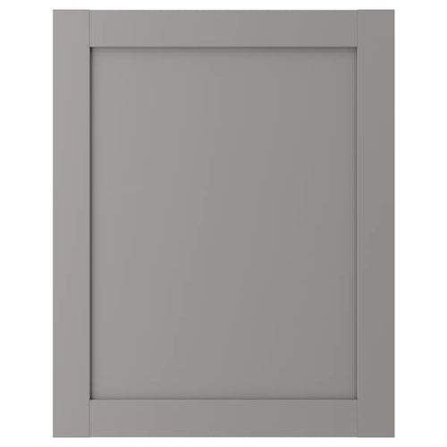 ENHET - Door, grey frame, 60x75 cm