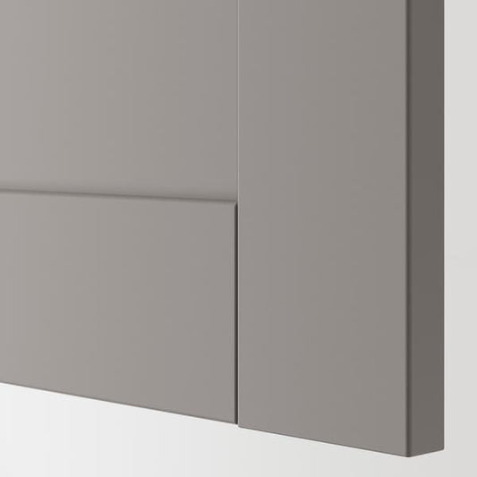 Ikea ENHET - Door, grey frame, 30x60 cm